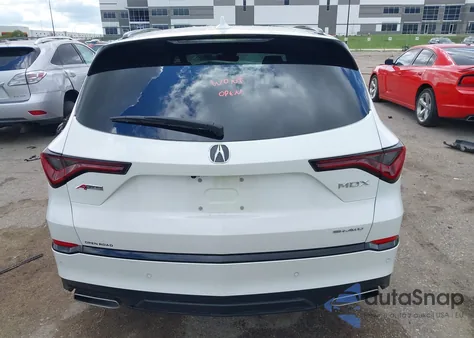 2025 Acura Mdx A-Spec Advance Package из США, поврежденный, VIN 5J8YE1H97SL012033